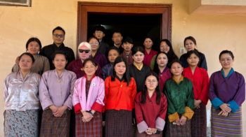 Group photo of Housekeeping Trainees