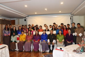 Group photo with the trainees of Housekeeping and hoteliers during DET session 2024